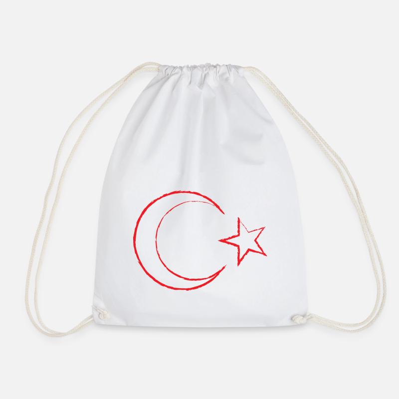 Die Türkei - Turnbeutel - Weiß