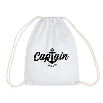 2021 CAPTAIN SINCE - Drawstring Bag - white - Front