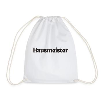 Hausmeister - Turnbeutel - Weiß - Vorne
