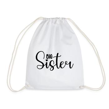 Big Sister - Turnbeutel - Weiß - Vorne