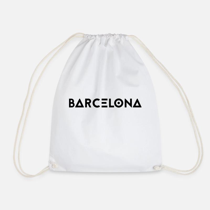 BARCELONE - Sac de sport léger - blanc