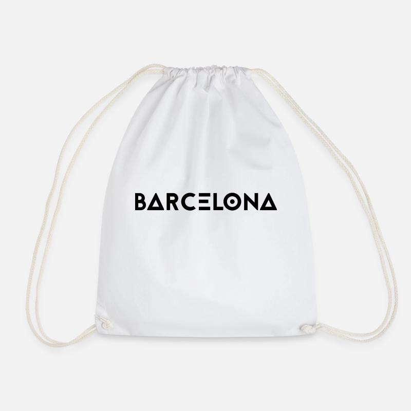 BARCELONE - Sac de sport léger - blanc