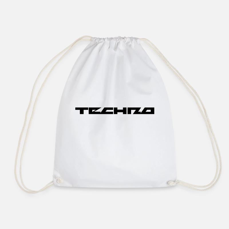 Techno Festival - Turnbeutel - Weiß