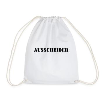 ausscheider - Sac de sport léger - blanc - Devant