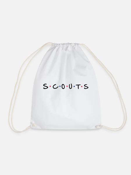 Scouts - Drawstring Bag - white