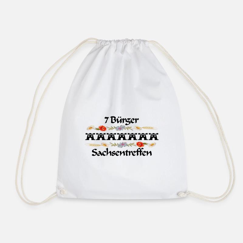 Siebenbürger Sachsentreffen Design schwarz - Turnbeutel - Weiß