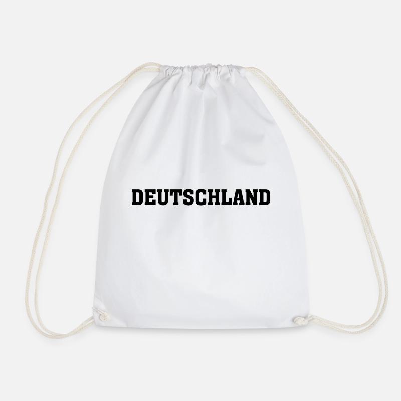 Deutschland - Turnbeutel - Weiß