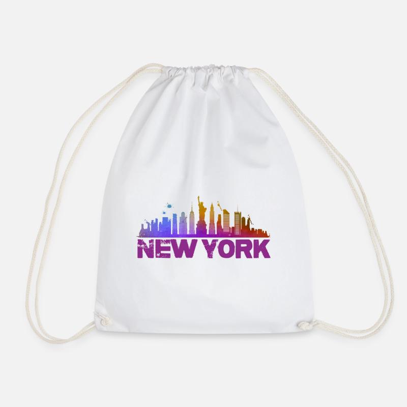 new york - Turnbeutel - Weiß