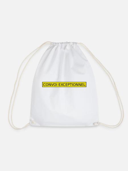 Convoi Exceptionnel - Turnbeutel - Weiß