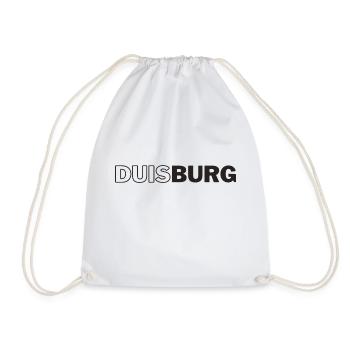 Duisburg - Drawstring Bag - white - Front