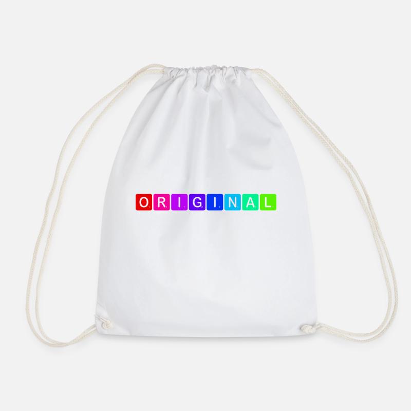 Original - Drawstring Bag - white