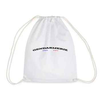 Gendarmerie 1 - Sac de sport léger - blanc - Devant