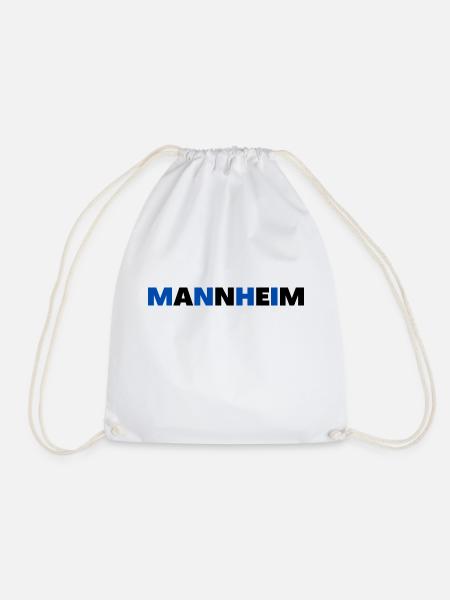 Mannheim - Turnbeutel - Weiß