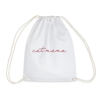 Katze Mama - Süße Katze Lover Mama Katze Besitzer Geschenk - Turnbeutel - Weiß - Vorne