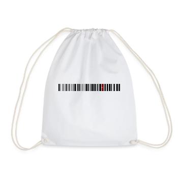 Bing oil - Drawstring Bag - white - Front