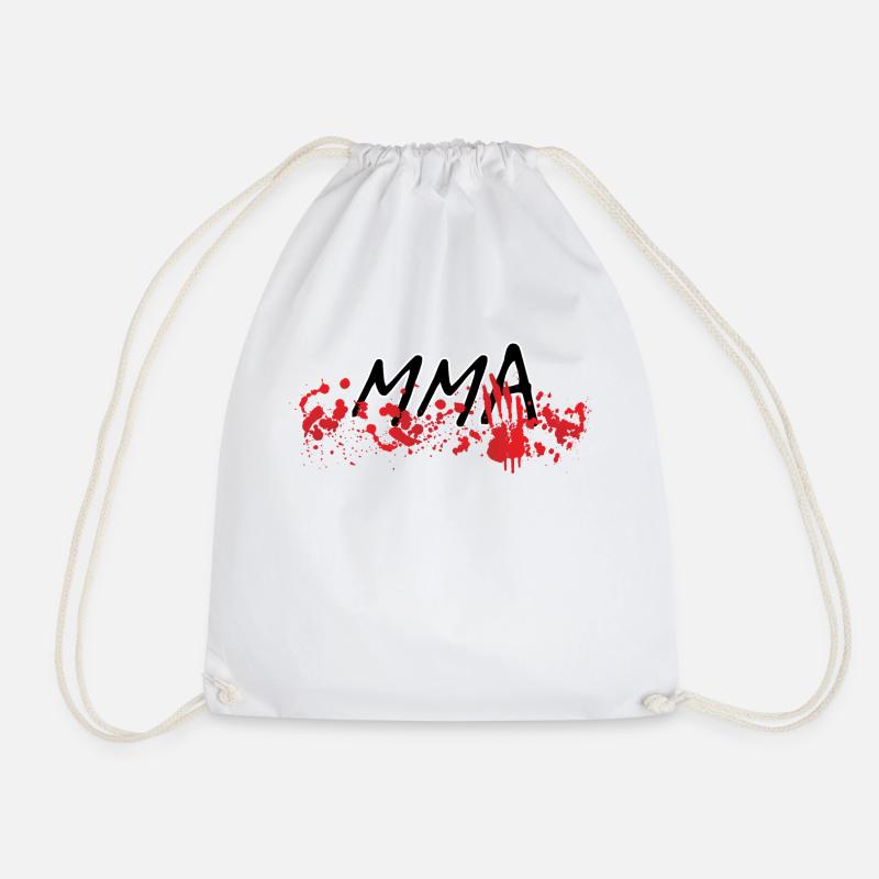 MMA - Drawstring Bag - white