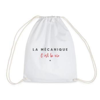La mécanique c est la vie - Sac de sport léger - blanc - Devant
