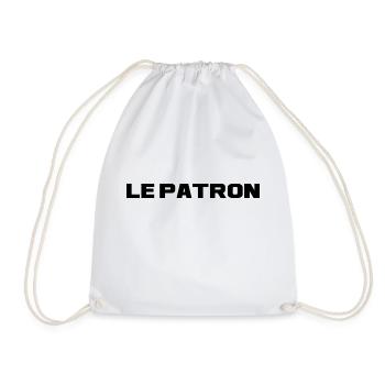 Le patron - Sac de sport léger - blanc - Devant