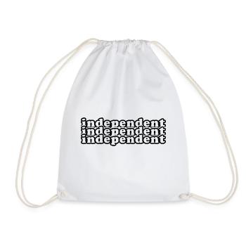 Indépendant Indépendant Indépendant, motivation - Sac de sport léger - blanc - Devant