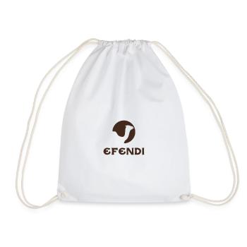 Efendi Kamel Camel Marque Marke - Sac de sport léger - blanc - Devant