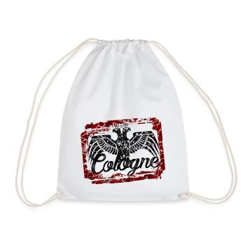 Doublekopp Adler Cologne - Drawstring Bag - white - Front