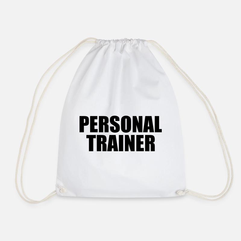 Personal trainer - Turnbeutel - Weiß