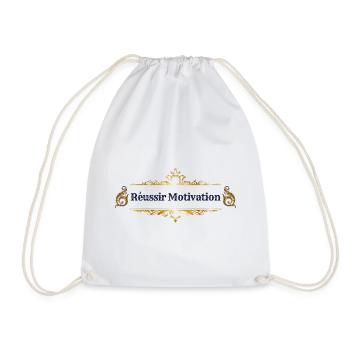 Réussir Motivation - Sac de sport léger - blanc - Devant