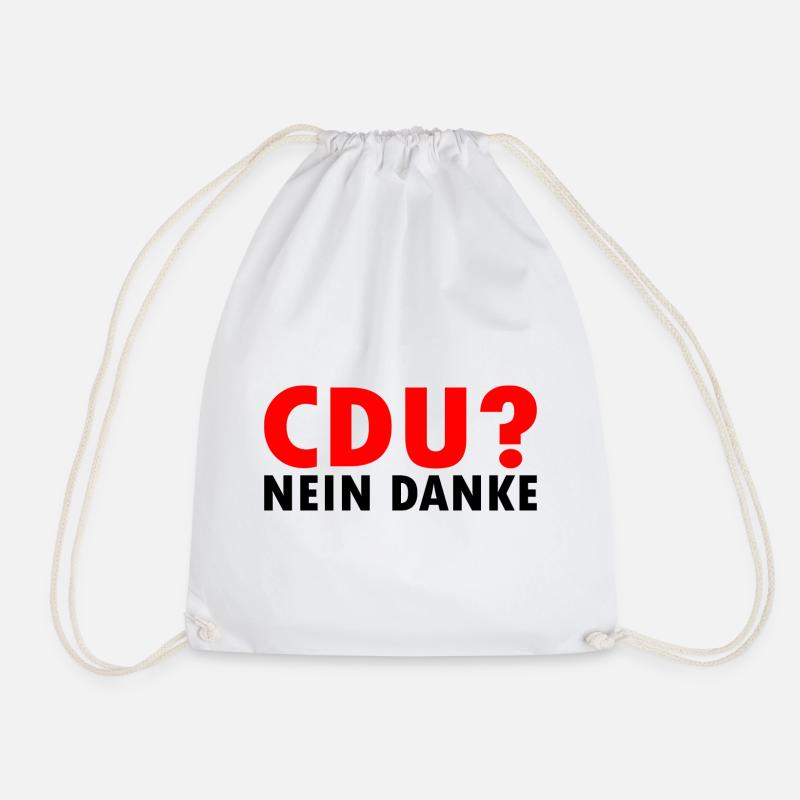 Cdu - Turnbeutel - Weiß