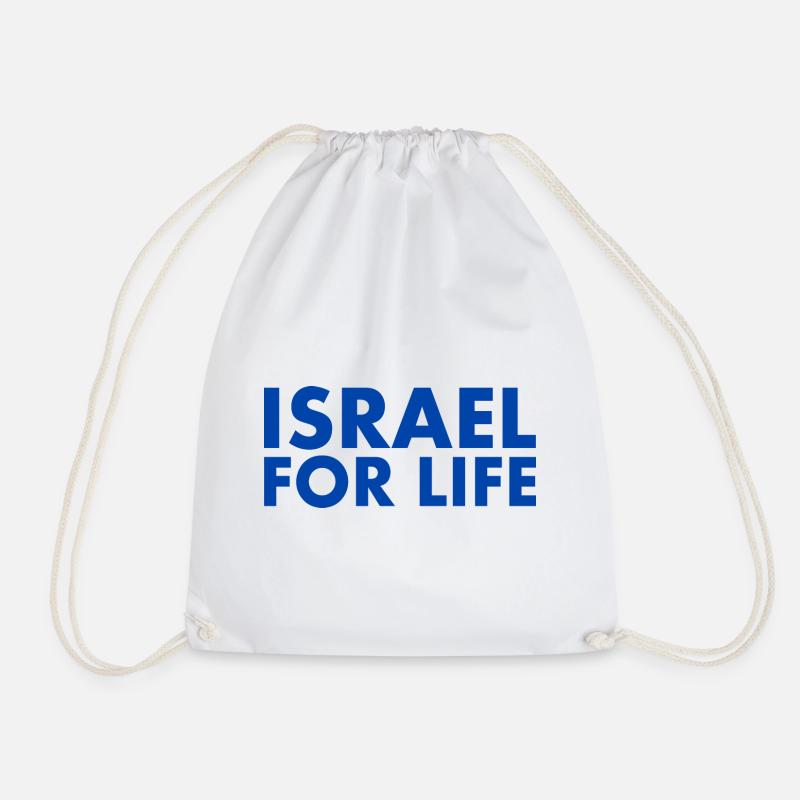 Israel - Turnbeutel - Weiß