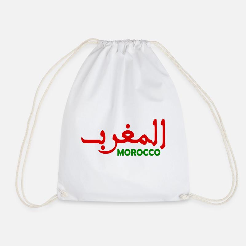 Marokko المغرب - Sac de sport léger - blanc