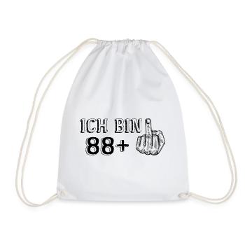 Drôle de cadeau d’anniversaire je suis 88 Plus 1 - Sac de sport léger - blanc - Devant