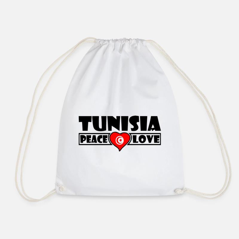 Tunisie - Sac de sport léger - blanc