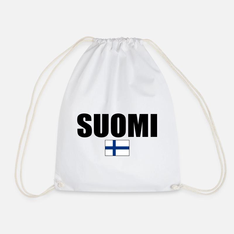 Suomi - Turnbeutel - Weiß