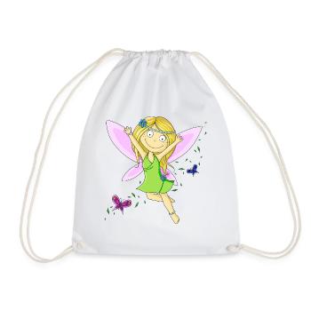 Frais bande dessinée douce - Sac de sport léger - blanc - Devant