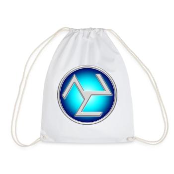 Antahkarana Symbol Yoga Reiki Meditation Zen Om 3D - Turnbeutel - Weiß - Vorne