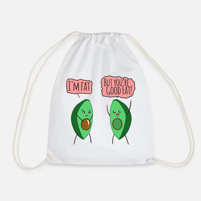 avocat - Sac de sport léger - blanc