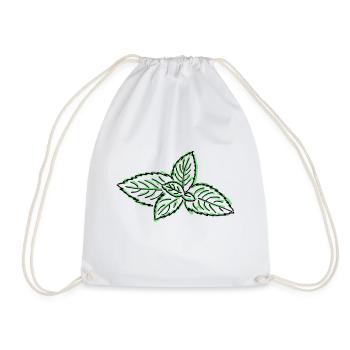 menthe - Sac de sport léger - blanc - Devant