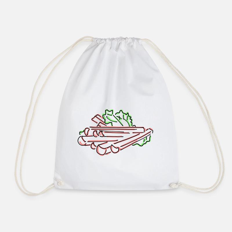 Rhubarbe - Sac de sport léger - blanc