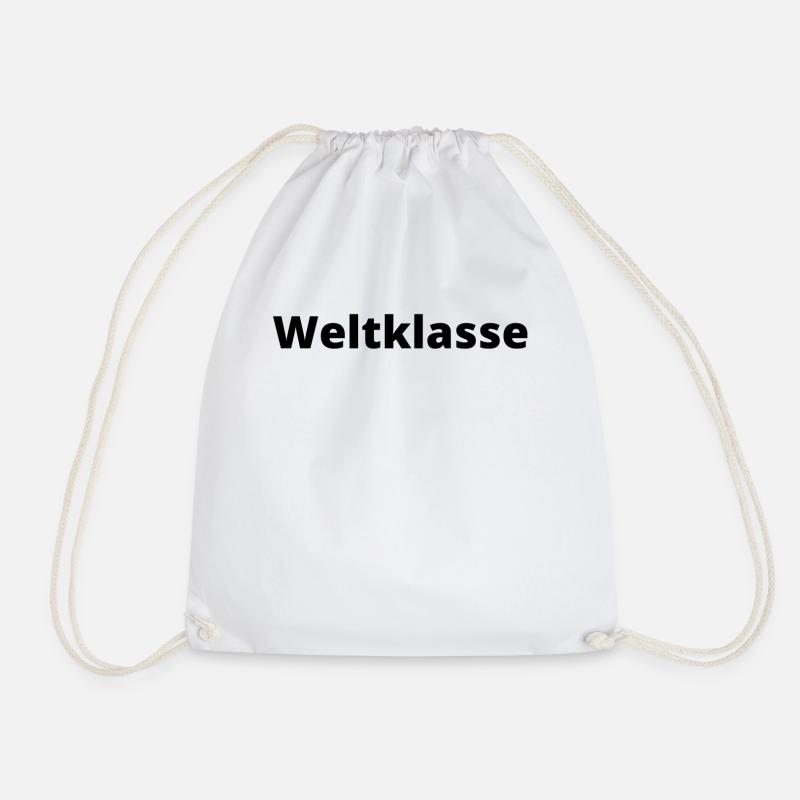 Weltklasse - Turnbeutel - Weiß