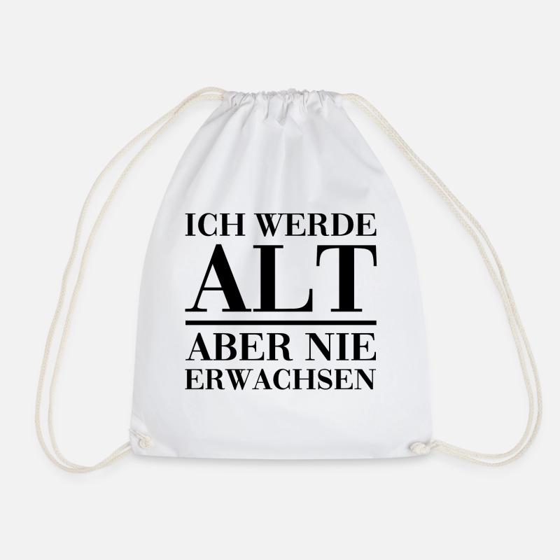lustig - Turnbeutel - Weiß