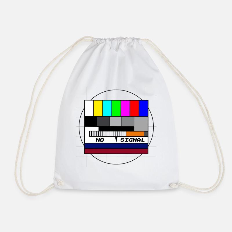 Still image test image - Drawstring Bag - white
