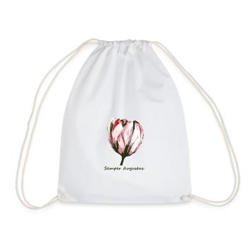 Semper Augustus - Drawstring Bag - white - Front