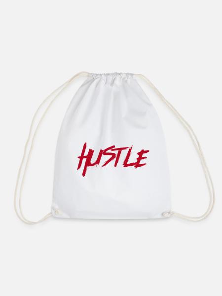 Hustle - Turnbeutel - Weiß