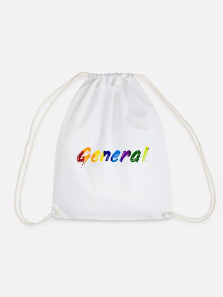 General - Turnbeutel - Weiß