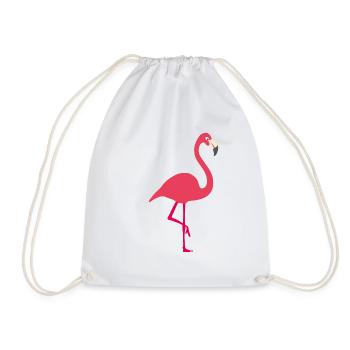 flamant - Sac de sport léger - blanc - Devant