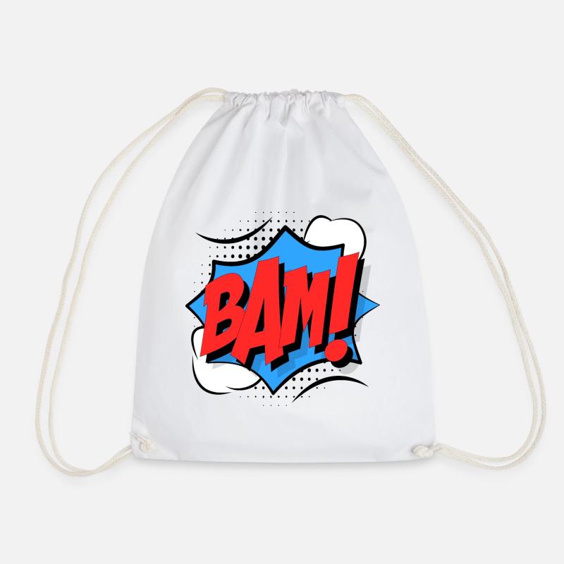 BAM! - Turnbeutel - Weiß