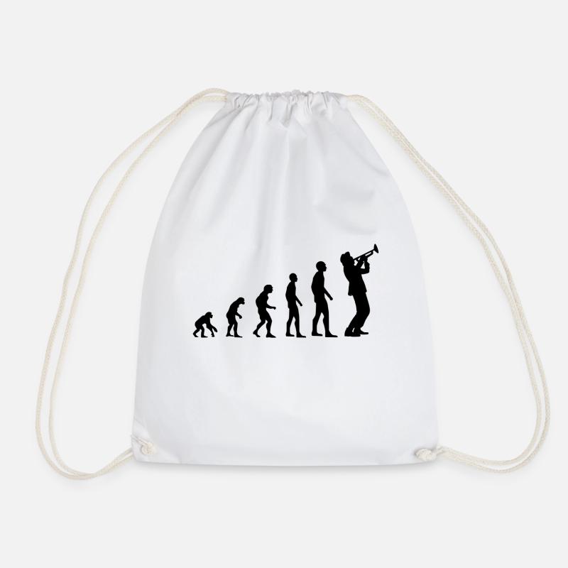 Trompette évolution - Sac de sport léger - blanc