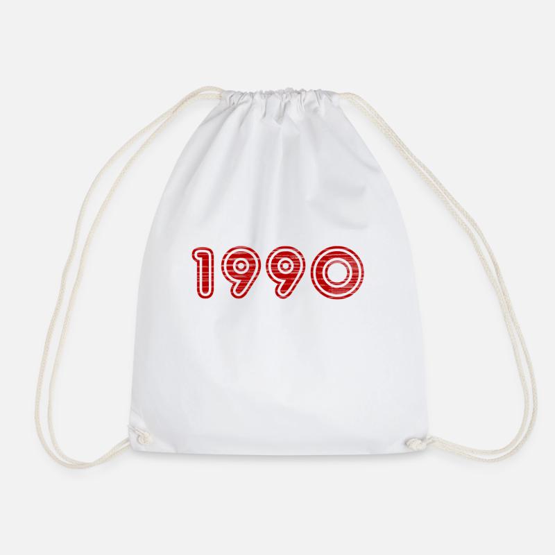 1990 - Sac de sport léger - blanc