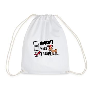 Noël Noël Noël Noël Noël - Sac de sport léger - blanc - Devant