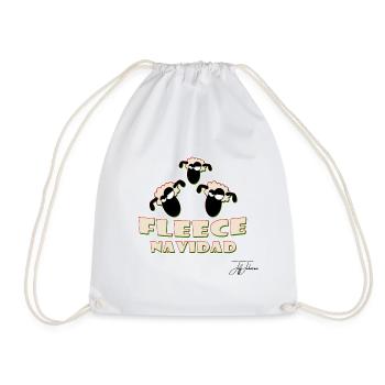Christmas Christmas Christmas Christmas X-Mas - Drawstring Bag - white - Front